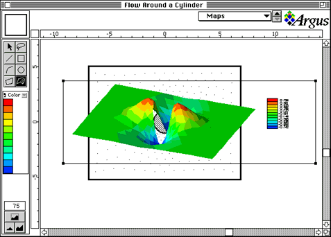 A Sample Screen demonstrating 3D Surface